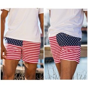 Men’s Chubbies American Flag Swim Shorts